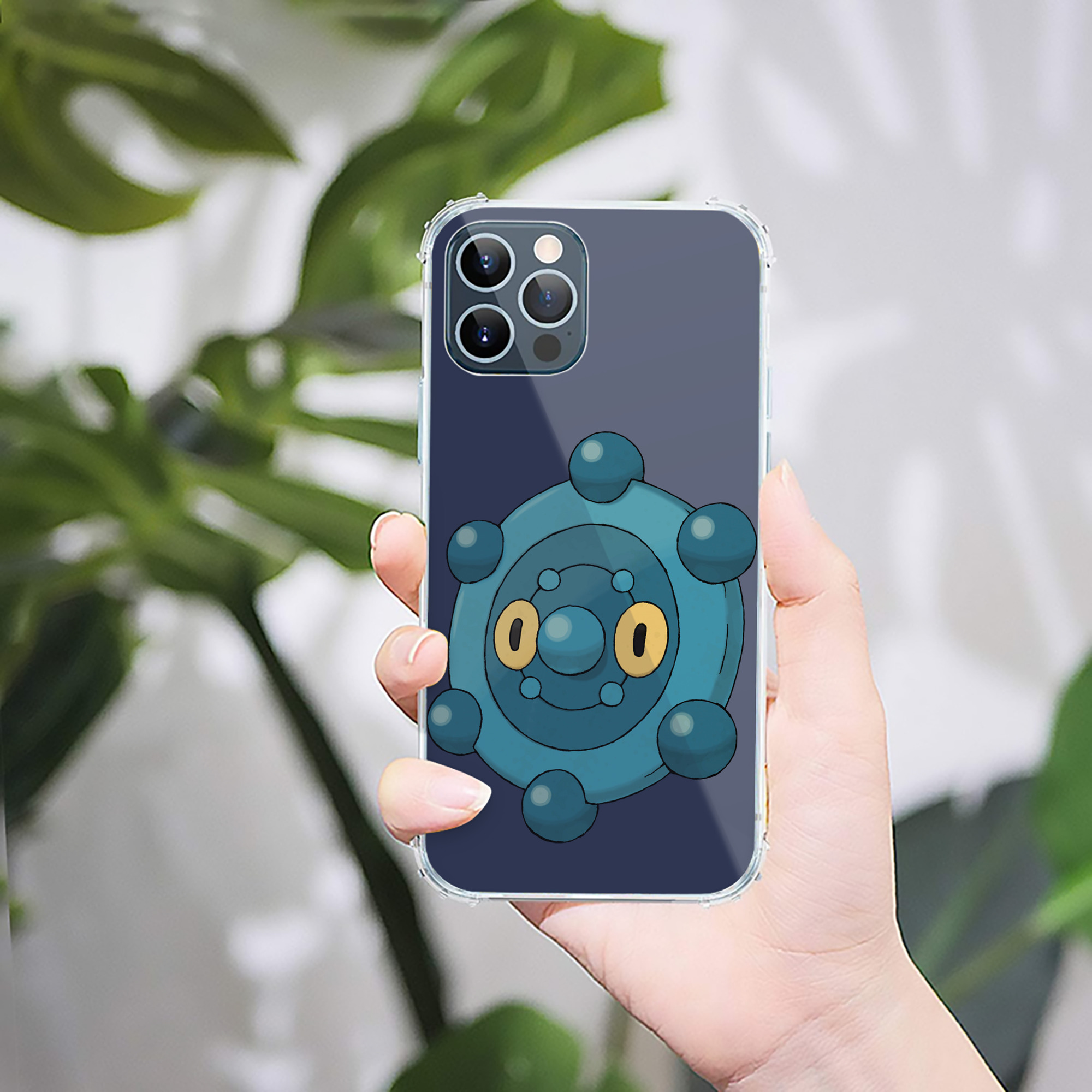 （画像用） ポケットモンスター Pokémon 【iPhone 12シリーズ対応】透明スマホケース（クリアソフトケース）